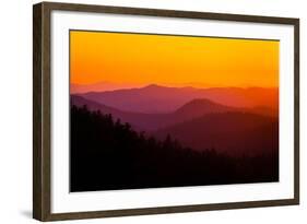 Sunset in California's Yosemite National Park-The Vine Studios-Framed Photographic Print