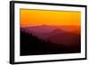Sunset in California's Yosemite National Park-The Vine Studios-Framed Photographic Print