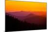 Sunset in California's Yosemite National Park-The Vine Studios-Mounted Photographic Print
