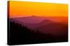 Sunset in California's Yosemite National Park-The Vine Studios-Stretched Canvas