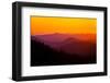 Sunset in California's Yosemite National Park-The Vine Studios-Framed Photographic Print