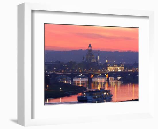 Sunset in Dresden-null-Framed Photographic Print