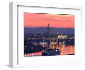Sunset in Dresden-null-Framed Photographic Print