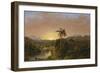 Sunset in Ecuador, 1854-Frederic Edwin Church-Framed Premium Giclee Print