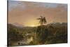 Sunset in Ecuador, 1854-Frederic Edwin Church-Stretched Canvas