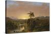 Sunset in Ecuador, 1854-Frederic Edwin Church-Stretched Canvas