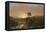 Sunset in Ecuador, 1854-Frederic Edwin Church-Framed Stretched Canvas