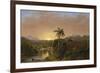 Sunset in Ecuador, 1854-Frederic Edwin Church-Framed Giclee Print