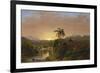 Sunset in Ecuador, 1854-Frederic Edwin Church-Framed Giclee Print