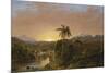 Sunset in Ecuador, 1854-Frederic Edwin Church-Mounted Giclee Print
