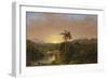 Sunset in Ecuador, 1854-Frederic Edwin Church-Framed Giclee Print
