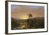 Sunset in Ecuador, 1854-Frederic Edwin Church-Framed Giclee Print