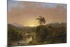 Sunset in Ecuador, 1854-Frederic Edwin Church-Mounted Giclee Print