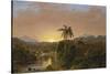 Sunset in Ecuador, 1854-Robert Blum-Stretched Canvas