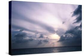 Sunset in Filiteyo, Maldives-Fran?oise Gaujour-Stretched Canvas