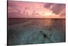 Sunset in Filiteyo, Maldives-Fran?oise Gaujour-Stretched Canvas