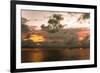 Sunset in Filiteyo, Maldives-Fran?oise Gaujour-Framed Photographic Print