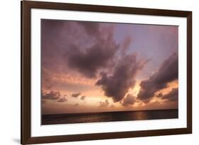 Sunset in Filiteyo, Maldives-Fran?oise Gaujour-Framed Photographic Print