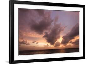 Sunset in Filiteyo, Maldives-Fran?oise Gaujour-Framed Photographic Print