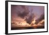 Sunset in Filiteyo, Maldives-Fran?oise Gaujour-Framed Photographic Print