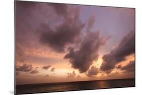 Sunset in Filiteyo, Maldives-Fran?oise Gaujour-Mounted Photographic Print