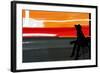 Sunset in Hamptons-NaxArt-Framed Art Print