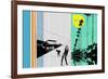 Sunset In Hamptons-NaxArt-Framed Premium Giclee Print