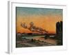 Sunset in Ivry-Jean-Baptiste-Armand Guillaumin-Framed Art Print