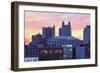 Sunset in Kansas City-benkrut-Framed Photographic Print