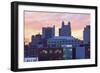 Sunset in Kansas City-benkrut-Framed Photographic Print