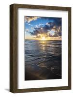 Sunset in Kauai, Hawaii, United States of America, Pacific-Michael Runkel-Framed Photographic Print