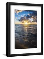 Sunset in Kauai, Hawaii, United States of America, Pacific-Michael Runkel-Framed Photographic Print