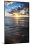 Sunset in Kauai, Hawaii, United States of America, Pacific-Michael Runkel-Mounted Photographic Print