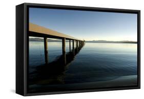 Sunset In Lake Tahoe, California-Rebecca Gaal-Framed Stretched Canvas