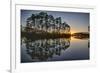 Sunset in Long Pine Area of Everglades NP-Terry Eggers-Framed Photographic Print