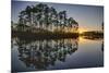 Sunset in Long Pine Area of Everglades NP-Terry Eggers-Mounted Photographic Print