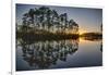 Sunset in Long Pine Area of Everglades NP-Terry Eggers-Framed Photographic Print