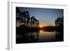 Sunset in Long Pine Area of Everglades NP-Terry Eggers-Framed Photographic Print