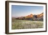 Sunset in Mountains - Eagle Nest Rock and Prairie in Northern Colorado near Fort Collins-PixelsAway-Framed Photographic Print