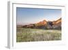 Sunset in Mountains - Eagle Nest Rock and Prairie in Northern Colorado near Fort Collins-PixelsAway-Framed Photographic Print