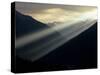 Sunset in Mt. Rainier National Park, Washington, USA-Jerry Ginsberg-Stretched Canvas