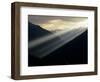 Sunset in Mt. Rainier National Park, Washington, USA-Jerry Ginsberg-Framed Photographic Print