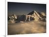 Sunset in Nepal-Michael Brown-Framed Premium Photographic Print