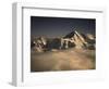 Sunset in Nepal-Michael Brown-Framed Photographic Print