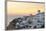 Sunset in Oia, Santorini, Cyclades, Greeced-Katja Kreder-Framed Photographic Print