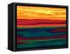 Sunset in Ottawa valley-Rabi Khan-Framed Stretched Canvas