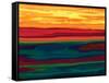 Sunset in Ottawa valley-Rabi Khan-Framed Stretched Canvas