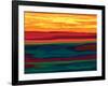 Sunset in Ottawa valley-Rabi Khan-Framed Art Print