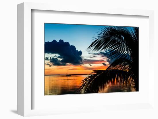 Sunset in Paradise - Florida-Philippe Hugonnard-Framed Photographic Print