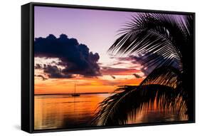 Sunset in Paradise - Florida-Philippe Hugonnard-Framed Stretched Canvas